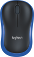 Безжична мишка Logitech M185 Черна/Синя 910-002236 снимка 2