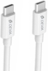 Кабел DEVIA QUICK CHARGE 3A, Type-C to Type-C , 1.2 м снимка 1