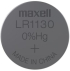 Бутонна алкална батерия MAXELL LR-1130 AG10 1.55V - цена за 1 бр. снимка 1