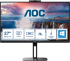 Монитор AOC Q27V5CW-BK 27" 2560x1440, 300 nits, 75Hz, 4 ms, HDMI, DP, USB, VESA снимка 2