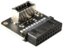 Конектор / букса Kolink 20-Pin USB-3.0 Header към USB Type-C header снимка 1