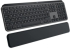 Клавиатура Kлавиатура Logitech MX Keys S, Bluetooth, Illuminated, Подложка за китка, Черна снимка 3