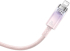 Кабел Baseus Explorer Series USB-C - Lightning 20W 1 м CATS010204 - розов снимка 3