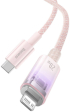 Кабел Baseus Explorer Series USB-C - Lightning 20W 1 м CATS010204 - розов снимка 6