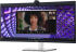 Монитор Dell P3424WEB, уеб камера, 34" 3440x1440, 21:9, 300 cd/m2, DP, HDMI, Сребрист снимка 3