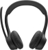 Слушалки Logitech Zone 300, USB-C 1m, On-ear, Микрофон, , Bluetooth, 96 dB, 20 KHz, Черен снимка 1