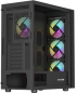 Кутия Genesis PC Case DIAXID 605 RGB Mini Tower Window, Black снимка 3