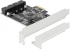 Мрежова LAN карта/адаптер Delock 90387, 1x PCI Express, 2x 19 pin USB 5 Gbps, 1x SATA 15 pin power connector снимка 2