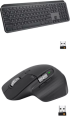 Клавиатура Комплект Logitech MX Keys S Combo USB-C rechargeable US, USB 920-011614 - черна снимка 4