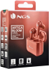Слушалки NGS Artica Bloom, с Bluetooth, със зареждащ кейс, USB Type-C, корал снимка 3