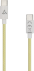SBOX TYPEC-1-Y,Кабел USB TYPE C M, USB TYPE C M, 60W, 1м, Жълт снимка 1