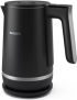 Електрическа кана PHILIPS Double Walled Kettle Series 7000 1.7 liter function Keep warm black снимка 1