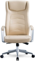RFG Директорски стол Dios HB, Екокожа, Synchro механизъм, Фиксирани подлакътници, Бежов снимка 2