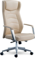 RFG Директорски стол Dios HB, Екокожа, Synchro механизъм, Фиксирани подлакътници, Бежов снимка 1