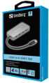 USB-C към 4 x USB-C хъб  снимка 2