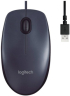 МИШКА LOGITECH B100 - Жична - Черна - PN 910-003357 снимка 2