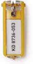 Продукт Durable Ключодържатели, резервни, с табелка, 6 броя, жълти снимка 1