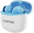 Слушалки CANYON headset TWS-5 Blue снимка 2