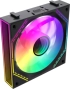 Gamemax Комплект вентилатори Fan Pack 3-in-1 3x120mm - FN12A-S3I Black, Daisy-Chain, Addressable RGB снимка 6