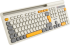 Клавиатура CANYON keyboard HKB-W03 EN AAA Wireless Beige снимка 5