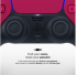  Безжичен геймпад Sony PS5 DualSense Cosmic Red снимка 7