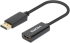 Кабел/адаптер MANHATTAN 153713 : Aдаптер DisplayPort към HDMI, 4K@60Hz снимка 1
