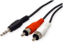 ROLINE 11.09.4341 : Аудио кабел, 3.5мм - 2x RCA (M) кабел, 1.5 м снимка 1