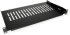 VALUE 26.99.0401 : 19" фиксиран рафт за сървърен шакф, 485 x 250 мм, Черен снимка 1
