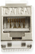 Розетка VALUE 26.99.0376 : SLIM инсърт, Cat.6A (Class EA), RJ-45, STP, tool-free снимка 6
