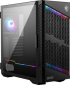 Кутия MSI MPG Velox 100P Airflow, Mid Tower, ATX, Micro ATX, Mini ITX, Type C, RGB бутон, Черен снимка 1