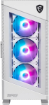 Кутия MSI MPG VELOX 100R, Mid Tower, ATX, Micro ATX, Mini ITX, Type C, LED бутон, Бял снимка 2