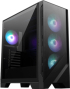 Кутия MSI MAG FORGE 320R AIRFLOW, Mid Tower, ATX, Прозрачен капак, Черен снимка 1