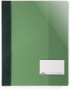 Durable Папка, A4+, PP, с джоб за визитка, зелена снимка 1