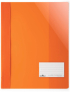 Durable Папка, A4+, PP, с джоб за визитка, оранжева снимка 1