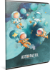 Gipta Тетрадка Astropastel, А4, бяла хартия, широки редове, картонена корица, 60 листа снимка 2