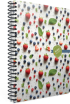 Gipta Тетрадка Berry, 17 х 24 cm, кремава хартия, широки редове, твърда корица, 120 бр снимка 4