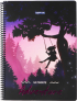 Тетрадка, А4, бяла хартия, широки редове, картонена корица, 80 листа снимка 1