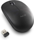 Мишка NGS Fog Pro, безжична, 3 бутона, 1000 dpi, черна снимка 2