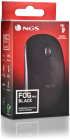Мишка NGS Fog Pro, безжична, 3 бутона, 1000 dpi, черна снимка 5