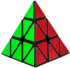 Deli Кубче на Рубик Genius, пирамида, многоцветно снимка 1