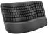 Клавиатура LOGITECH Wave Bluetooth ergonomic keyboard - GRAPHITE - US INT'L снимка 2