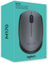 МИШКА LOGITECH M170 - Wireless - Черна - PN 910-004642 снимка 2