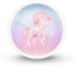 Детски стенен часовник HAMA Magical Unicorn, 186430 снимка 1