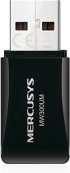 WiFi безжична карта/адаптер Безжичен мини USB адаптер Mercusys MW300UM N300 снимка 2
