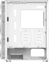 Кутия Montech X3 MESH, Mid-tower Case, TG, 6 fixed RGB Fans, Бял снимка 5