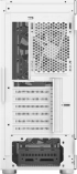 Кутия Montech X3 GLASS, Mid-tower Case, TG, 6 fixed RGB Fans, Бял снимка 2