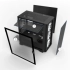 Кутия Montech AIR 100 ARGB, Micro ATX Case, TG, 4x120мм ARGB Fans, Black снимка 3