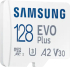 Samsung 128GB micro SD Card EVO Plus with Adapter, Class10, Transfer Speed up to 160MB-s снимка 3