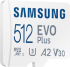 Samsung 512GB micro SD Card EVO Plus with Adapter, UHS-I interface, Read Speed до 160MB-s снимка 3