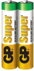 Алкална батерия GP SUPER LR03 AAA, 2 бр. в опаковка - shrink, 1.5V, GP24A снимка 1